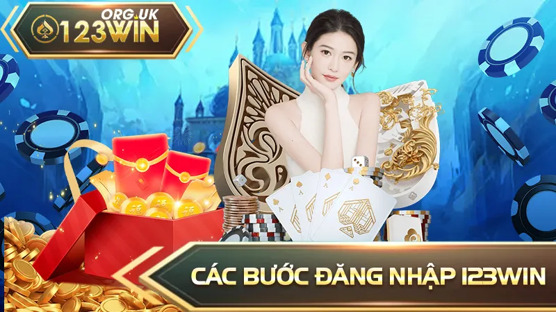 Các bước đăng nhập 123WIN