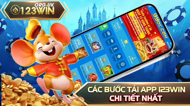 Các bước tải app 123WIN chi tiết nhất