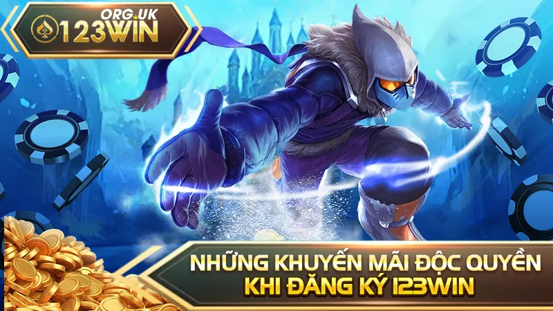 Những khuyến mãi độc quyền khi đăng ký 123WIN