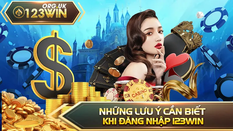 Những lưu ý cần biết khi đăng nhập 123WIN