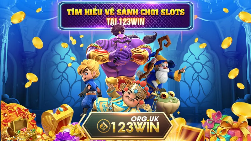 Tìm hiểu về sảnh chơi Slots tại 123WIN